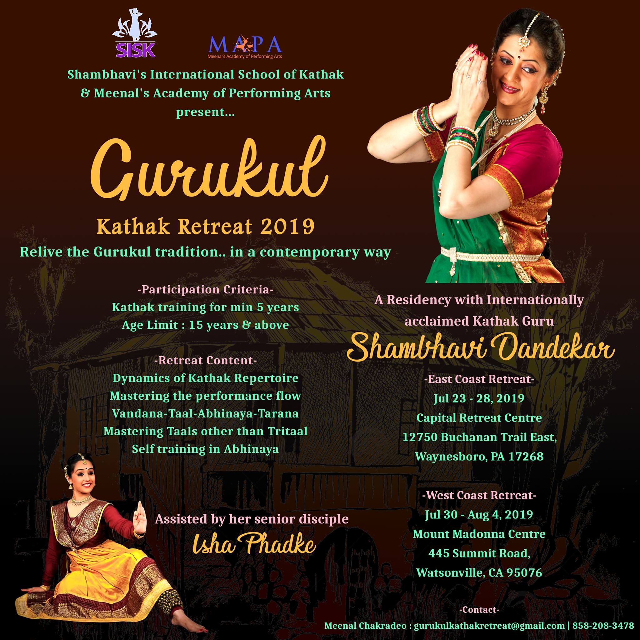 Gurukul Kathak Retreat 2019
